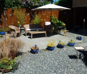 Beachway - Garden Patio area