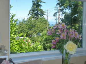 Window ocean view